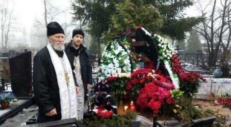 Отпевание Короткова Владимира Николаевича